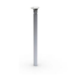 Lippert Astro VS3 40x32x720mm Dipten Kırmalı Sabit Masa Ayağı