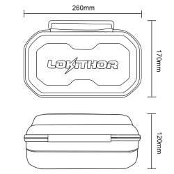 Lokithor CASE003 J Serisi Akü Takviye Cihazları İçin Taşıma Çantası
