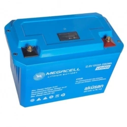 Megacell LiFePO4 12.8V 100Ah Karavan/Marin ABS Lityum Demir Fosfat Akü
