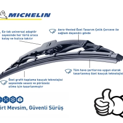 Michelin Rainforce™ MC13915 37,5CM 1 Adet Universal Telli Silecek