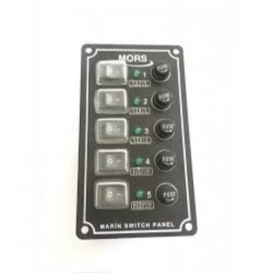 Mors 5’li Switch Panel - Dikey