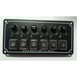 Mors 6’lı Switch Panel - Yatay