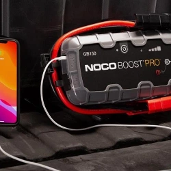 NOCO Genius GB150 12V 3000Amp Ultrasafe Lityum Akü Takviye + Powerbank + Led Lamba