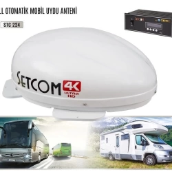 Setcom STC 224 4K Mobil Uydu Anteni