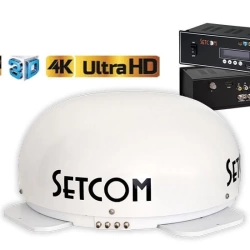 Setcom STC 324 Mobil Uydu Anteni Multi Output (2-4 Çıkış, Yeni Nesil 4K)