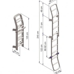 Thule On Adımlı Katlanır Merdiven