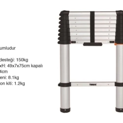Thule Teleskopik Merdiven 9 Adım