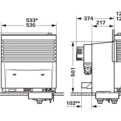 Truma S5004 Çift Fanlı Karavan Isıtıcı