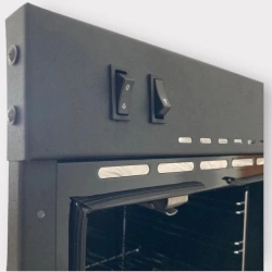 Unıvercal Çift Brulörlü LPGli Karavan Fırını 12V