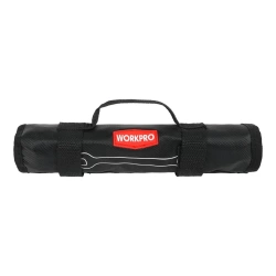 WORKPRO WP202575 8-19mm 8 Parça CR-V Profesyonel Kombine Anahtar Takımı + Bez Taşıma Kılıfı