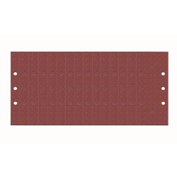 WORX WA2029 185x95mm 60, 80, 120 Kum, 15 Adet Cırtlı Universal Zımpara Kâğıdı Seti