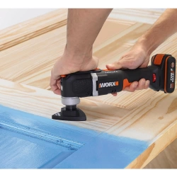 WORX WX696 20Volt 2.0Ah. Li-ion Profesyonel Çok Amaçlı Devir Ayarlı Şarjlı Kesme, Raspalama ve Zımpara
