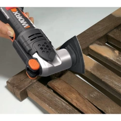 WORX WX696 20Volt 2.0Ah. Li-ion Profesyonel Çok Amaçlı Devir Ayarlı Şarjlı Kesme, Raspalama ve Zımpara
