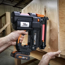 WORX WX844.9 20Volt 16-40mm Profesyonel Şarjlı Zımba Makinesi + 2700 Adet Yedek Zımba (Akü Dahil Değildir)