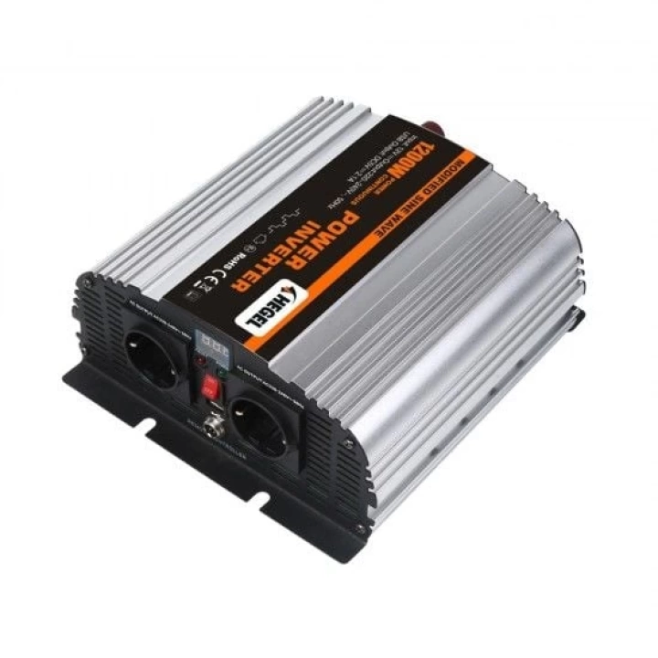 1200 WATT 12 VOLT MODİFİYE SİNÜS İNVERTÖR - HEGEL İNVERTER
