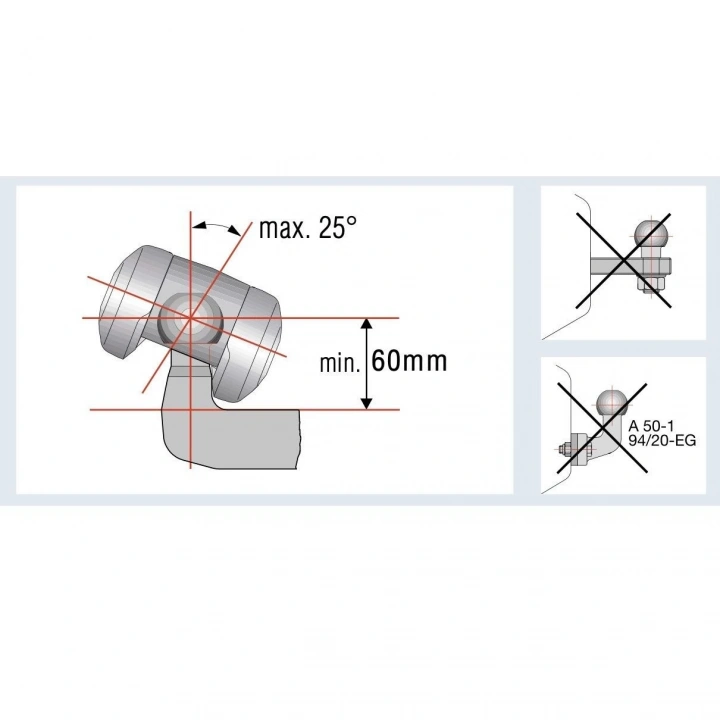 AL-KO AKS 3004 Karavan Anti Yalpalama Kaplini 3lü Set Stabilizatör