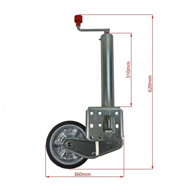 AL-KO Jockey 60mm 500Kg Destek Ayağı Tekerleği