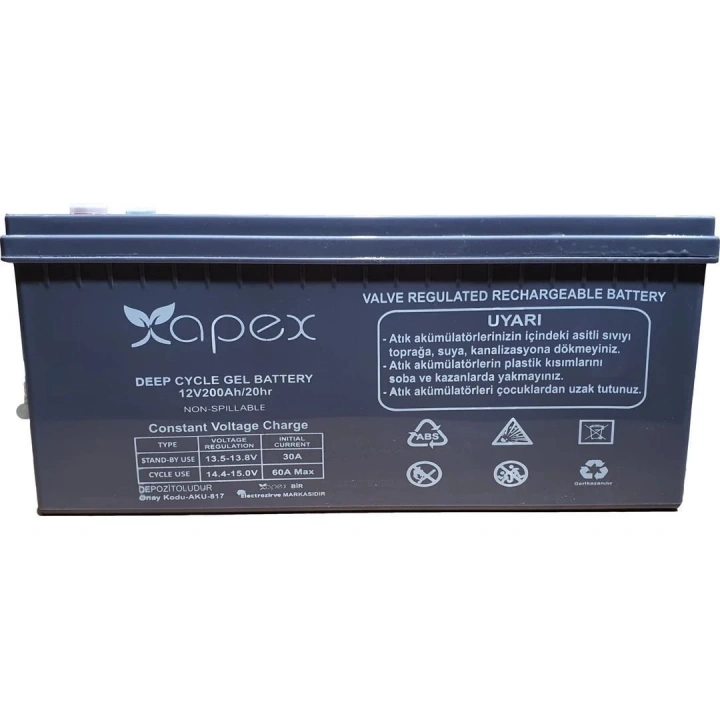 Apex Jel Akü