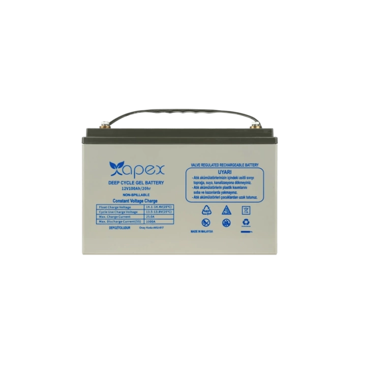 Apex Karbon Jel Aküler 12V - 150A