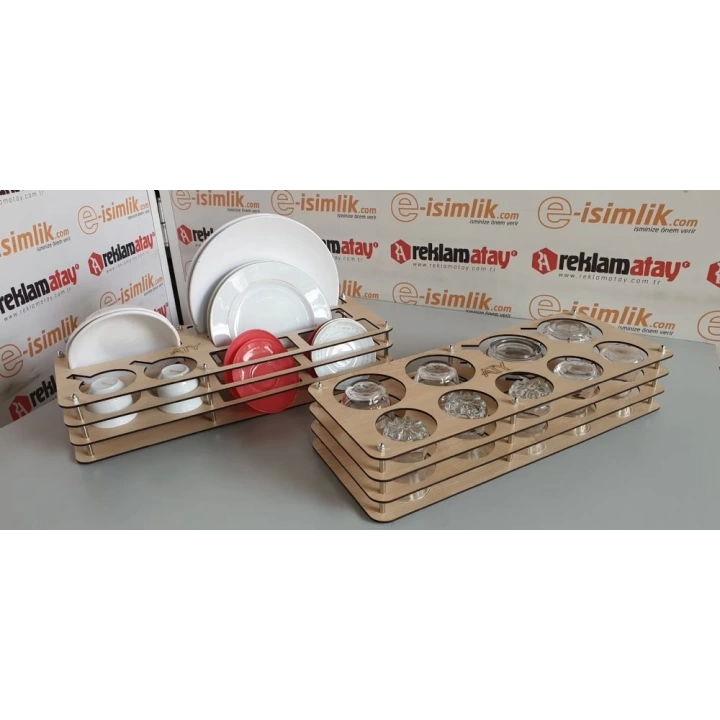 ATY Karavan Tabak Bardak Koruma Rafı