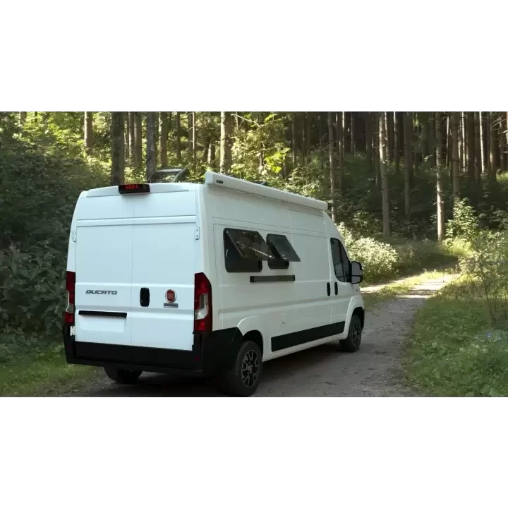 Berhimi M44 Kasetli Duvar Tipi Karavan Tentesi 3.50 x 2.50 Beyaz Kasa