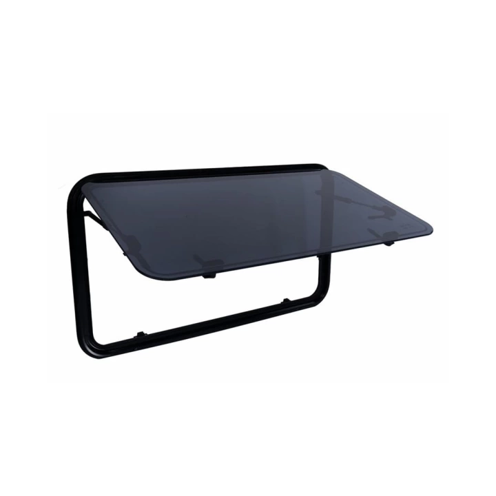 Beyaz Pervazlı Karavan Penceresi (50x120)