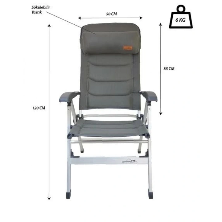 Campout 4 Mevsim Şezlong Sandalye