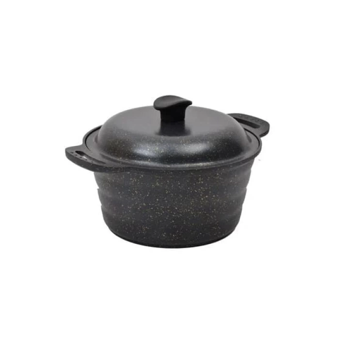 Campout Granit Döküm Kamp Tenceresi 24 cm