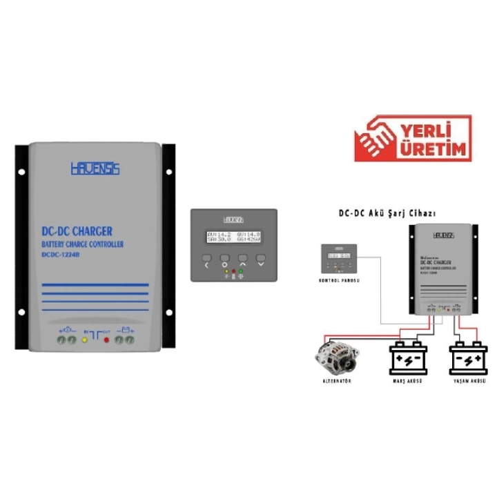 ÇİFT YÖNLÜ DCDC-1224B 12/24V – 30A