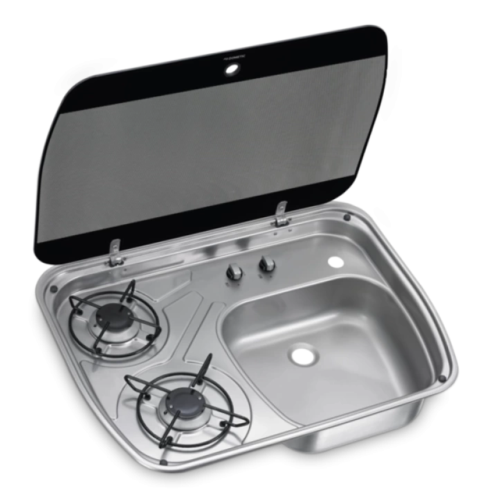 Dometic HSG 2445 2 Gözlü Gazlı Ocak + Lavabo