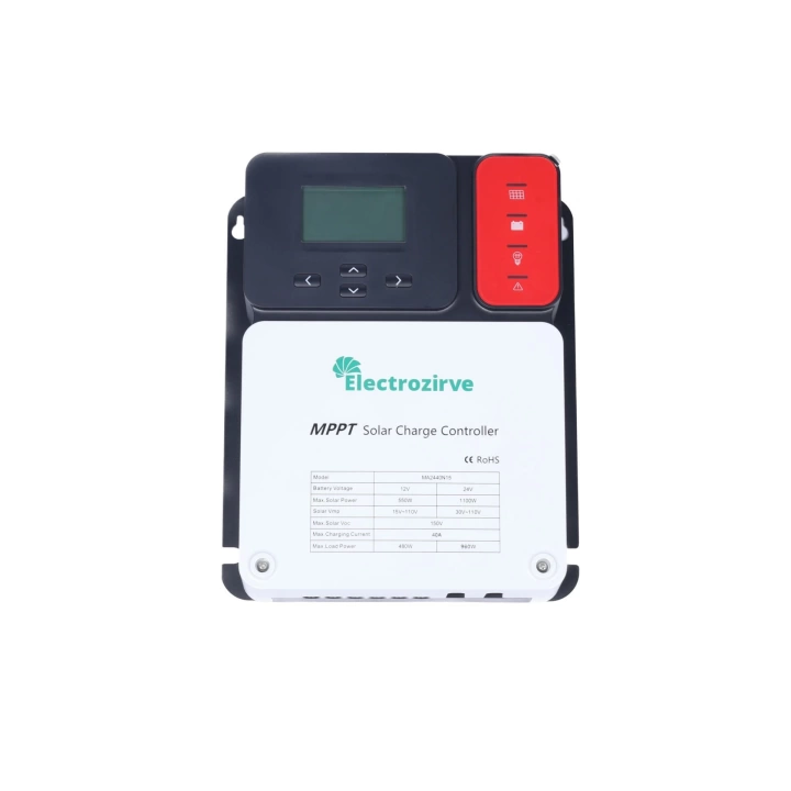 Electrozirve MA Serisi MPPT Solar Şarj Kontrol Cihazı 40 Amper / 150V PV Giriş