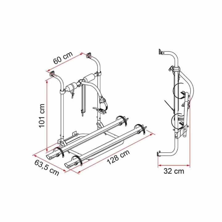 Fiamma Caravan Hobby – Bisiklet Taşıyıcısı