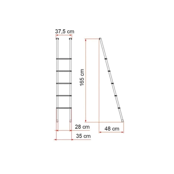 Fiamma Deluxe 5B – 5 Adımlı Merdiven