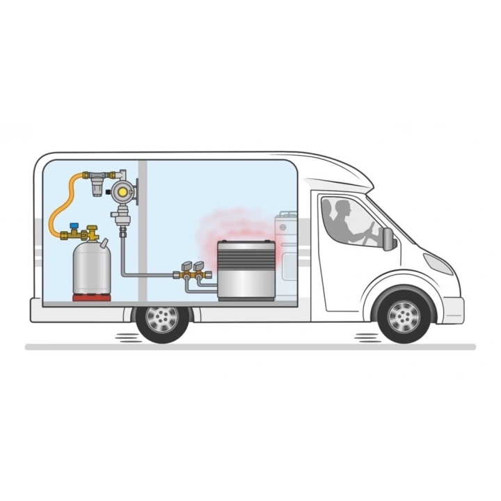 GOK Caramatic DriveOne Set Gaz Regülatör Seti