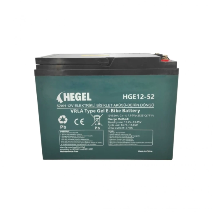 Hegel HGE12-52 ELEKTRİKLİ BİSİKLET - SANDALYE AKÜSÜ DZM AKÜ