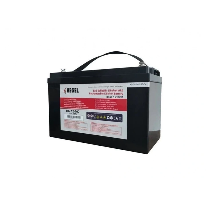 Hegel Lityum Akü 100AH Lifepo4 12.8V 1280WH