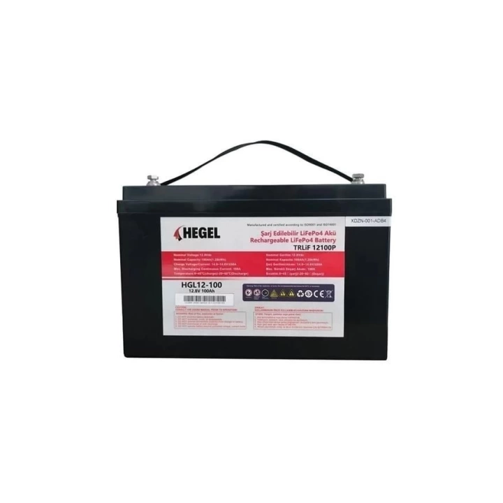Hegel Lityum Akü 200AH Lifepo4 12.8V 2560WH