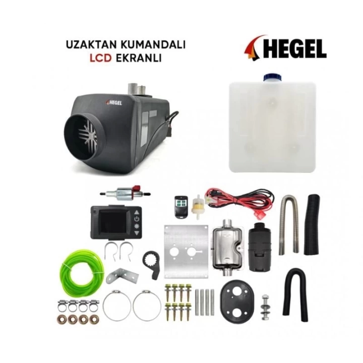 Hegel Split Webasto 5KW Dizel 12V Araç Isıtıcı
