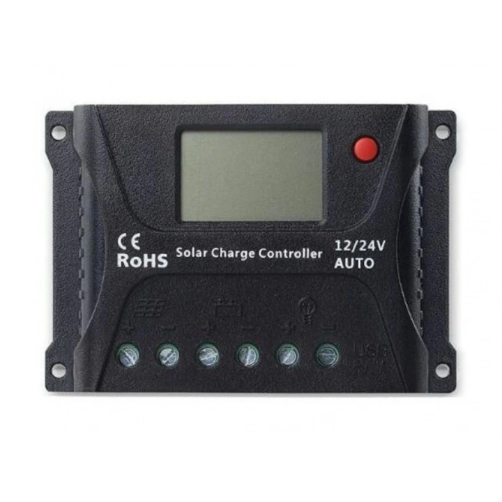HP4830 12/24/36/48V 30A PWM Solar Charge Controller