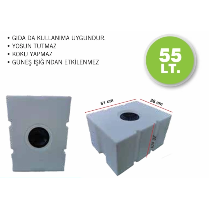 Karavan Su Deposu 55 Lt