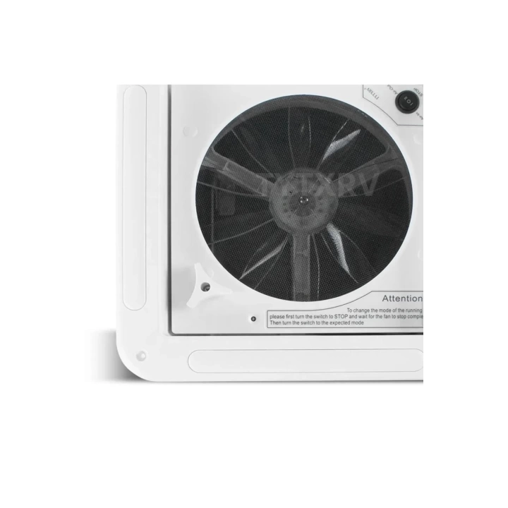 Karavan Tavan Heki 36x36cm Led Işıklı Çift Yönlü Fanlı Sineklikli