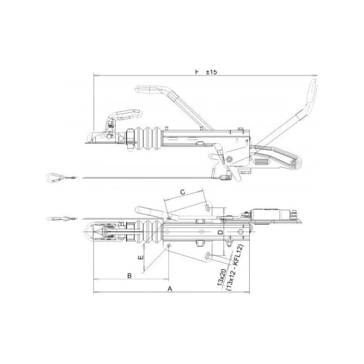 KNOTT Frenli Kaplin (750-1300 kg)