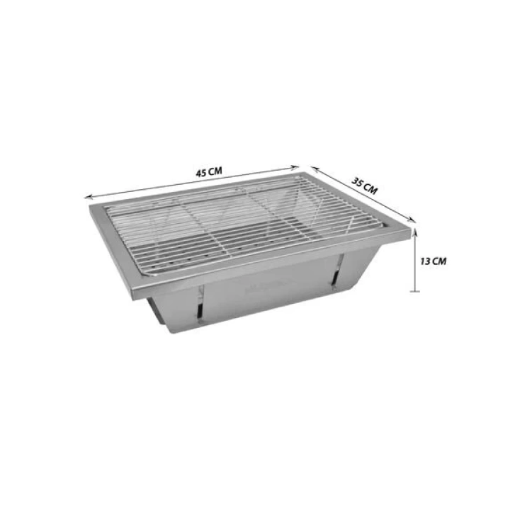 Krom Katlanır Mangal