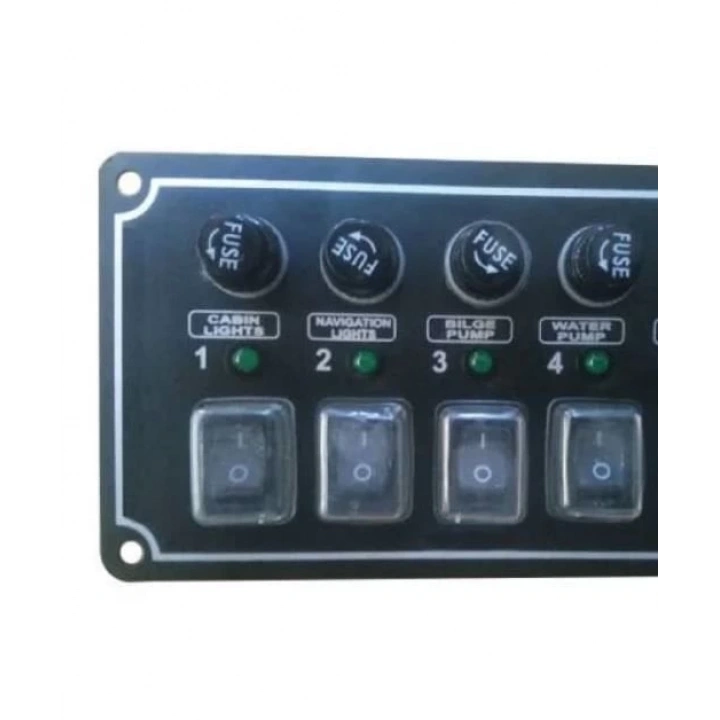 Mors 4’lü Switch Panel - Yatay