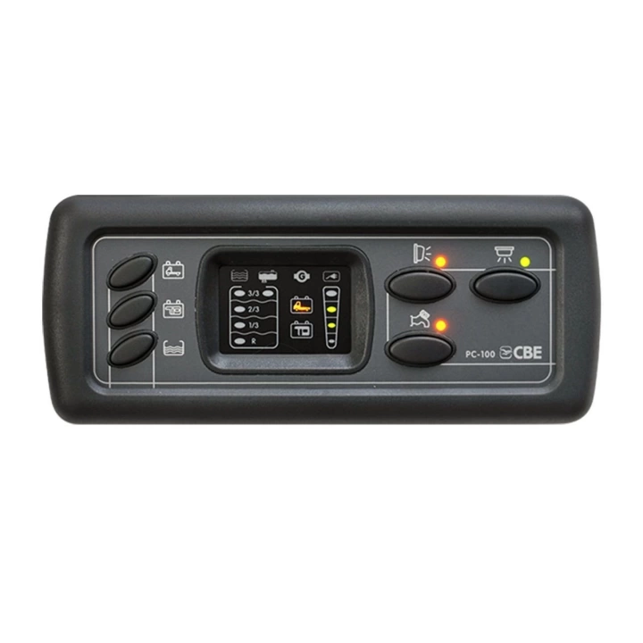 PC100 Kontrol Panel / Şarjlı 16A+10lu Sigorta Kutusu