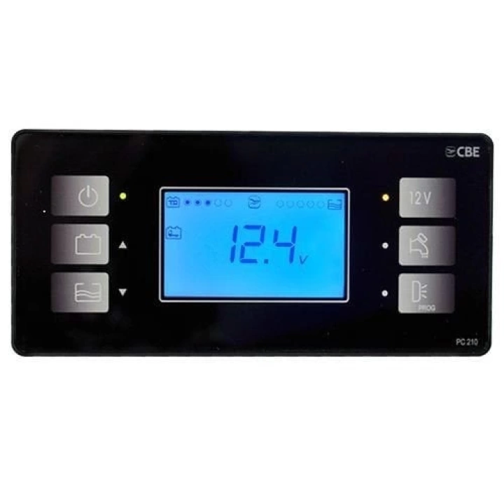 PC210 Kontrol Panel / Şarjlı 10A+10lu Sigorta Kutusu