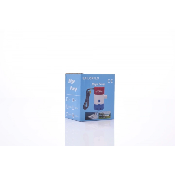 Sailorflo Dikey Sintine Pompası 1100GPH 24V 1.8A