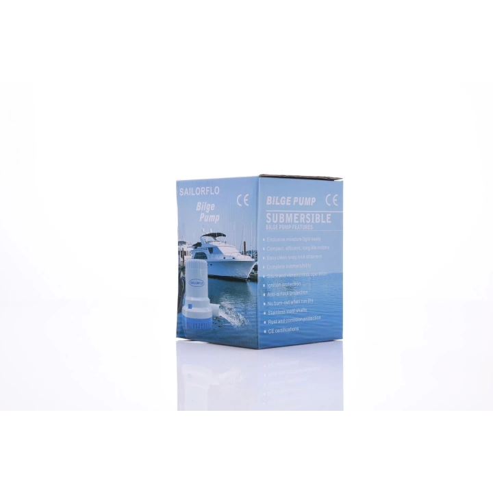 Sailorflo Dikey Sintine Pompası 2000GPH 24V 5A