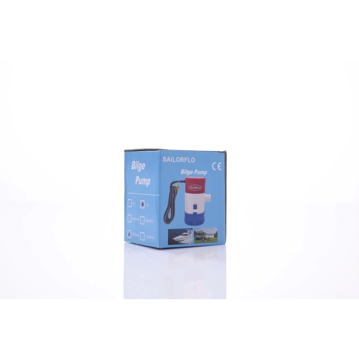 Sailorflo Dikey Sintine Pompası 750GPH 24V 1.2A