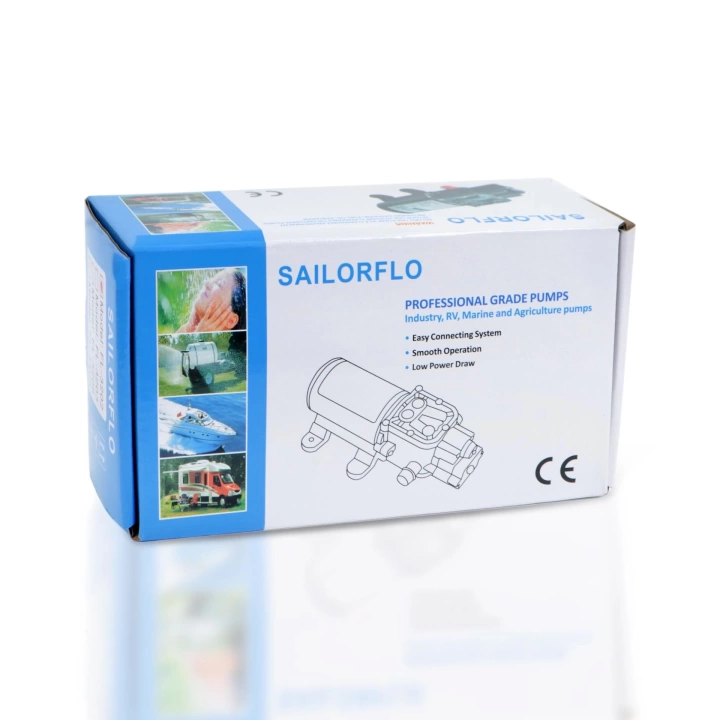 Sailorflo Hidrofor Su Pompası Diyafram 6LT/DK. 12V 60 PSİ 4.14 BAR